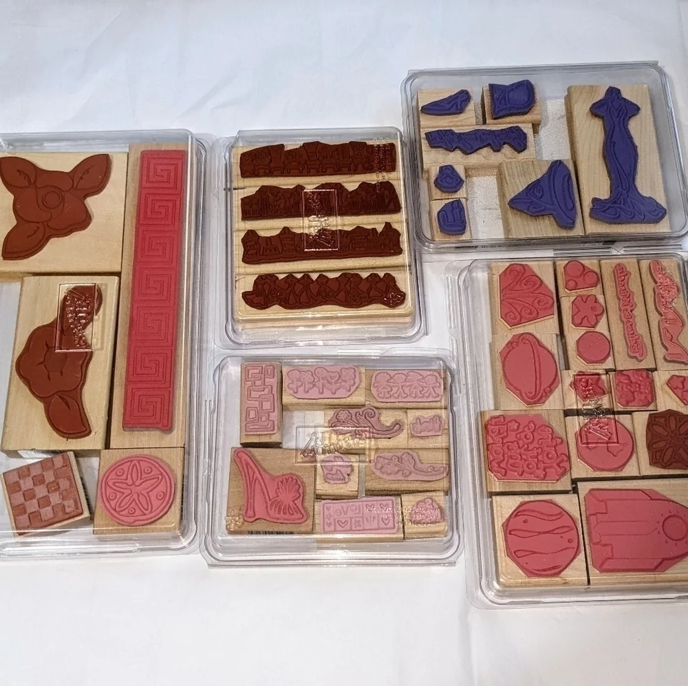Flirty & Fun Stamp Sets (Over 40 pieces!)